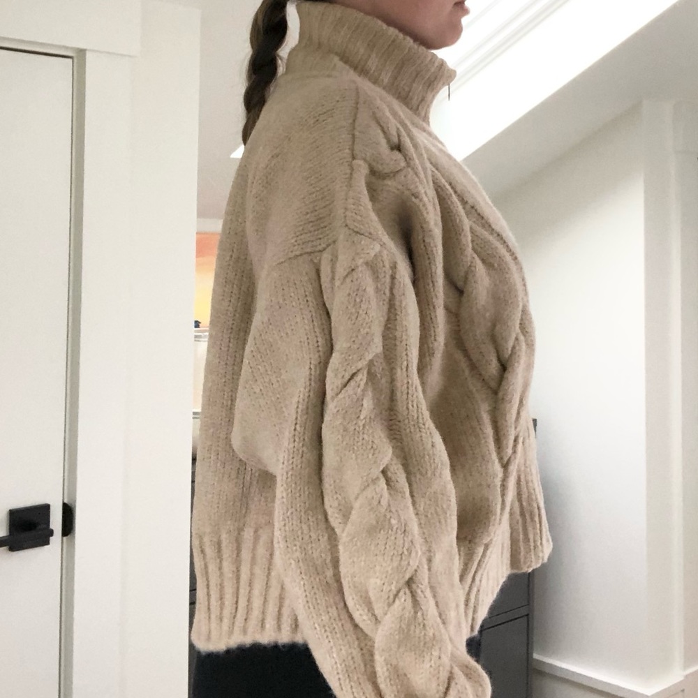 OZMA of California Finley Zip Sweater - Picture 6 of 6